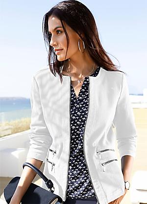 White blazer store size 20