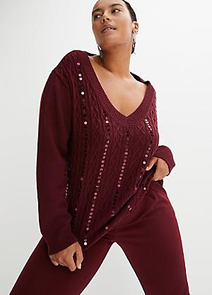 Shop for Plus Size Jumpers Cardigans Fashion Kaleidoscope