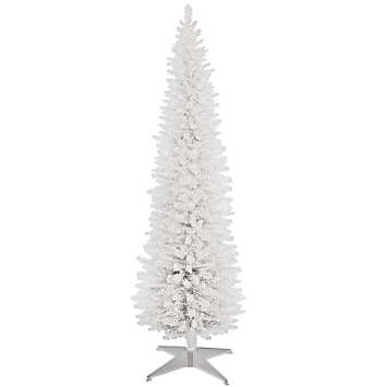 white pencil christmas tree 7ft