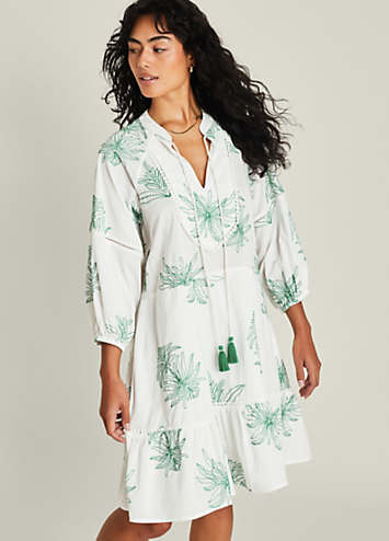 Unique Palm Canyon Print Mini Dress main image 1