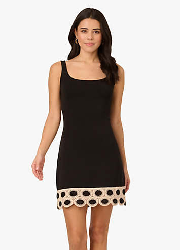 Adrianna Papell Crochet Dress | Kaleidoscope