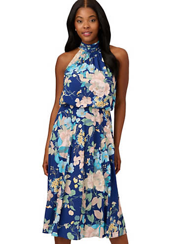 Adrianna papell clearance high neck dress