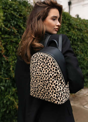 Alice Wheeler Leopard Richmond Backpack Kaleidoscope