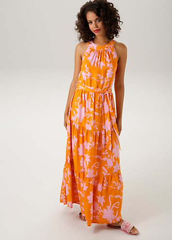 Aniston Floral Maxi Summer Dress | Kaleidoscope