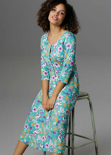 Aniston Floral Print Midi Dress | Kaleidoscope