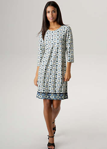 Illusion 3/4 Sleeve Tunic