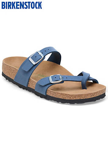 Birkenstock Mayari Blue Sandals | Kaleidoscope