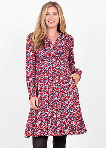 Brakeburn Floral Wrap Dress | Kaleidoscope