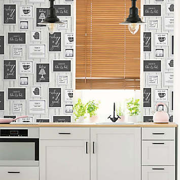 contour framed kitchen quotes wallpaper        <h3 class=