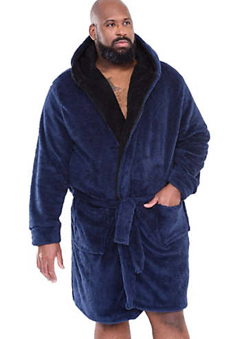 Duke Newquay Hooded King Size Dressing Gown | Kaleidoscope