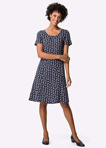 Floral Print Jersey Dress by Witt | Kaleidoscope