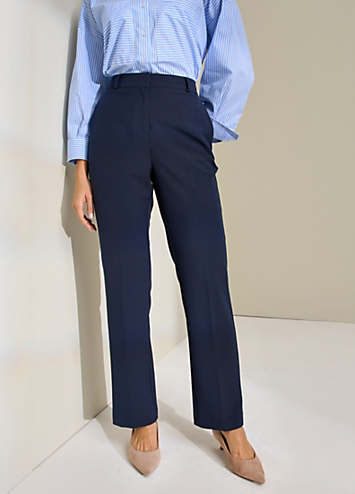 Trousers Straight Leg Marine 74118