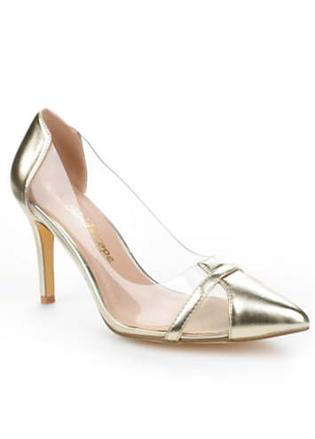 perspex court shoes