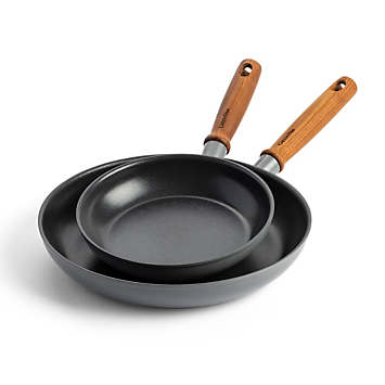 GreenPan Mayflower Pro Non Stick 20 Cm 28 Cm Open Frying Pan Set Charcoal Grey Kaleidoscope