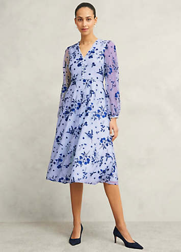 【HOBBS LONDON】Ella Embroidered Dress エラ刺繍ドレス Ella Embroidered Dress | Hobbs US |