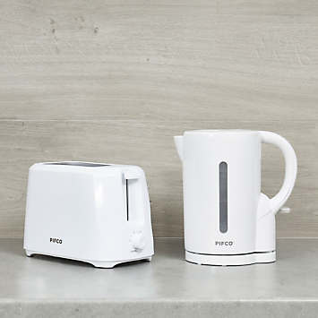 Russell Hobbs Groove Kettle & 2 Slice Toaster Bundle 26380BU