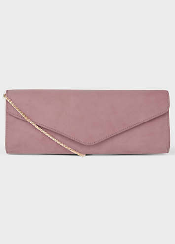 hobbs navy clutch bag