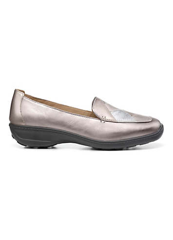 Hotter Faith II Wide Fit Womenâs Grey Shoes | Kaleidoscope