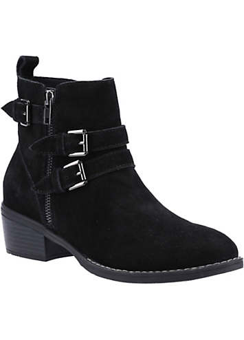 Hush Puppies Jenna Buckle Ankle Boots | Kaleidoscope