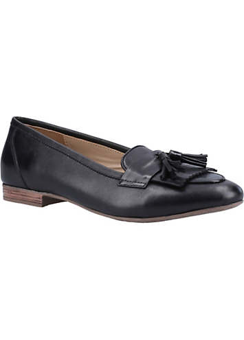 Hush Puppies Marissa Black Tassel Loafers | Kaleidoscope