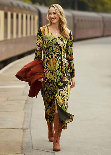 draped neck maxi dress Andamane Vera Long Dress