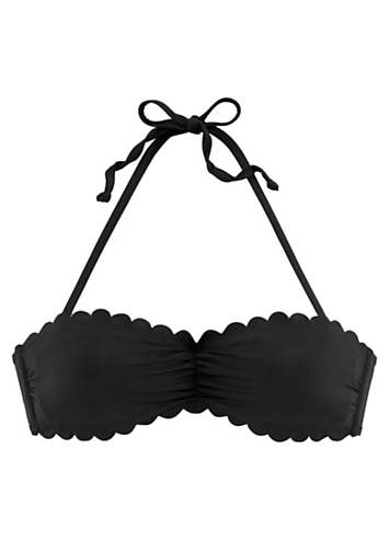 LASCANA Underwired Bandeau Bikini Top
