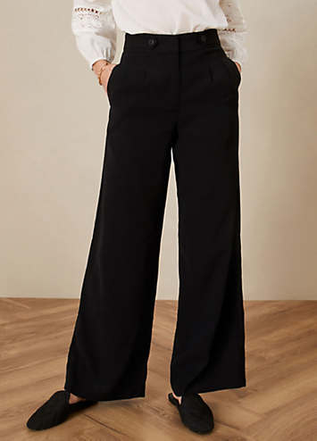 Monsoon Jamie Wide Leg Trousers | Kaleidoscope