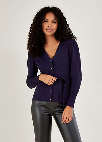 Solar Light Rib Cardigan