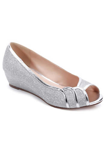 Sparkly peep hot sale toe shoes