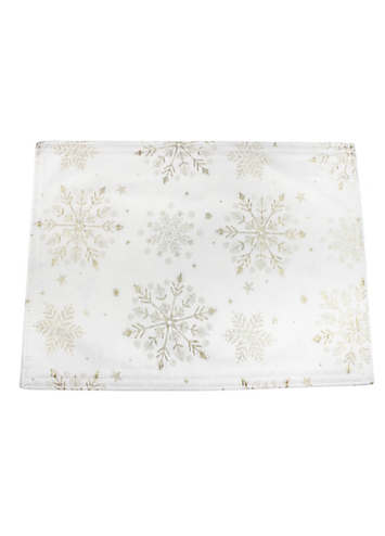 Peggy Wilkins Snow Fall Set of 4 Placemats | Kaleidoscope