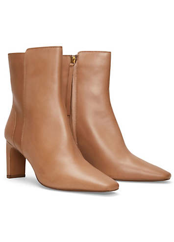 Phase Eight Brown Boots Knee Phase Eight Leather Slim Calf Knee