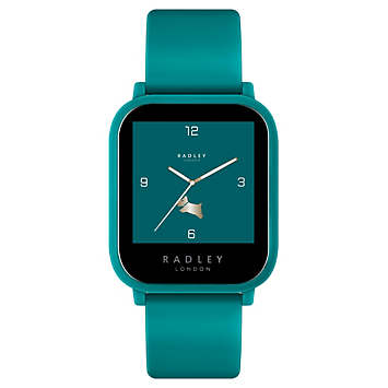 Radley London Ladies Series 10 Verdigris Green Silicone Strap Smart ...