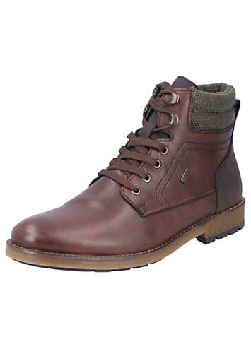 rieker leather ankle boots