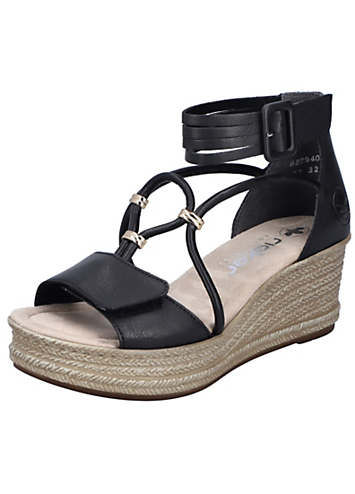 Rieker Gala Womens Casual Wedge Heel Shoes