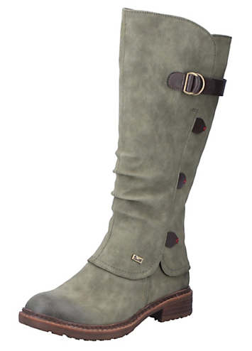 rieker winter knee length boots