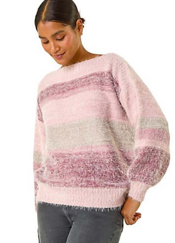 Roman Stripe Soft Knit Jumper | Kaleidoscope