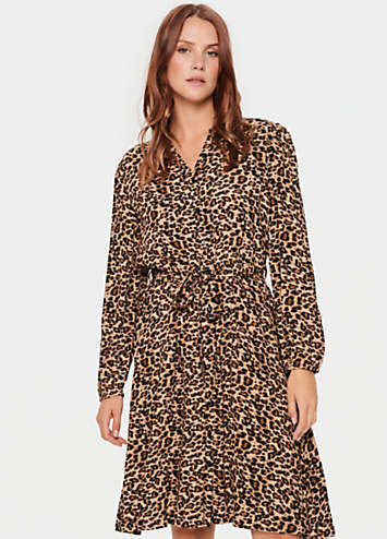 Saint Tropez Xania Long Sleeve Dress Kaleidoscope