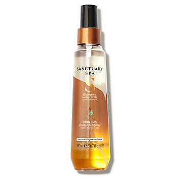 Ultra Hydrating Sanctuary Spa Shower Oil With Orange Essence For Dry Skin No Mineral Oil Cruelty Free And Vegan Orange 250 Ml