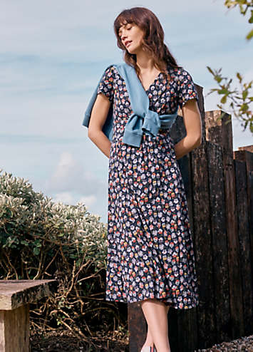 Seasalt Cornwall Multi Chapelle Jersey Dress | Kaleidoscope
