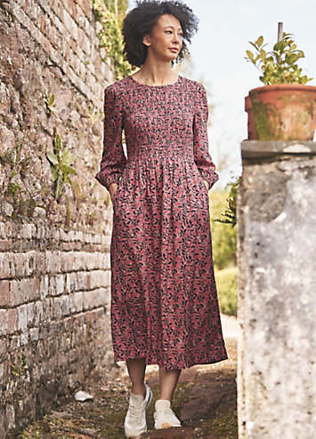 Seasalt Cornwall Pink Meadowsweet Dress | Kaleidoscope