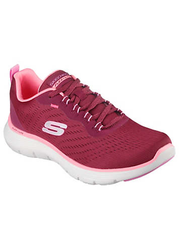 Pink skechers online