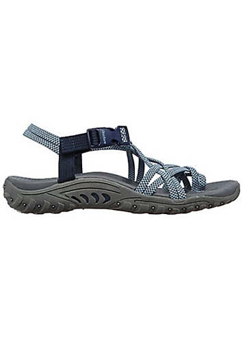 Skechers reggae womens blue discount