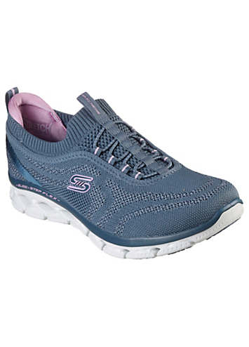 skechers air cooled memory foam stretch fit