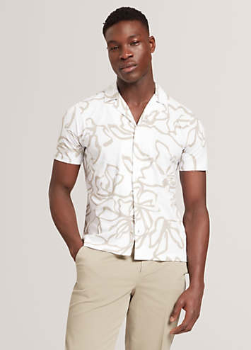Ted Baker Supersoft Jersey Short Donkergrijs Gemeleerd, Donker Grijs Marl, S