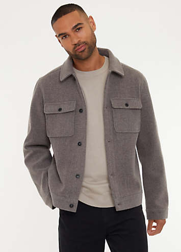 Threadbare Brushed Shacket | Kaleidoscope
