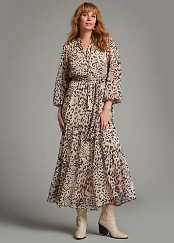strapless open back dress Give Your All Green Leopard Dress  Shop the Mint