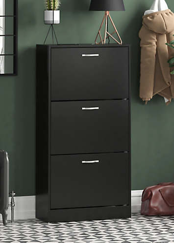 Vida Designs Drawer Shoe Cabinet Kaleidoscope