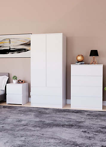 Vida Designs Denver 3 Piece Bedroom Set | Kaleidoscope