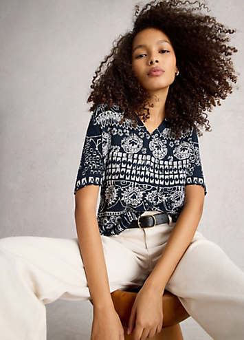 Elima Top White