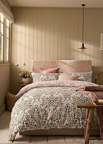 Thread Count Rose Pn William Morris At Home Rose Brick 220 Thread Count 100% Cotton Duvet ...